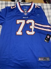 Dion Dawkins XL Jersey #73 Royal Blue Stitched Brand New With Tags