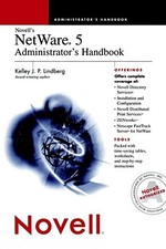 NOVELL'S NETWARE 5 ADMINISTRATOR'S HANDBOOK By Kelley J. P. Lindberg  Mint 
