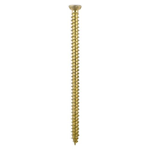 TIMCO Multi-Fix Concrete Screw - ZYP 7.5 x 50 Gold Pack 100