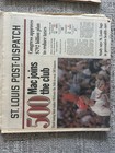 Mark McGwire 70th HOME RUN Newspapers, 1998!!!!! And Many More!!! — photo 5