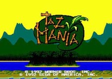 Taz-Mania - Sega Genesis Game Only