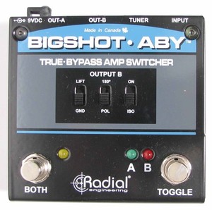 Radial Big Shot ABY True Bypass Switcher Pedal