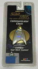 Star Trek Communicator Clock Federation Issue 1997 NEW Next Generation sealed