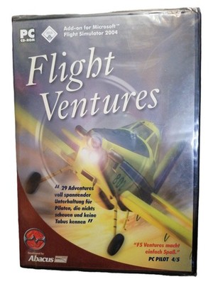 Abacus Flight Ventures PC CD-ROM Add-on Microsoft Flight Simulator 2004