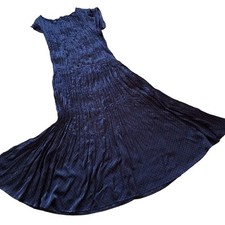 Uniqlo Ines Dot Dress Navy/Ecru M New Without Tag