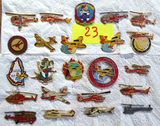 Lot de pin's Pompier sapeur pompier secours aériens canadair etc 20