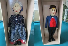 1980s Steiff-Filzpuppe Dolls Replica Peasant Jorg And Peasant Lady - Pick One
