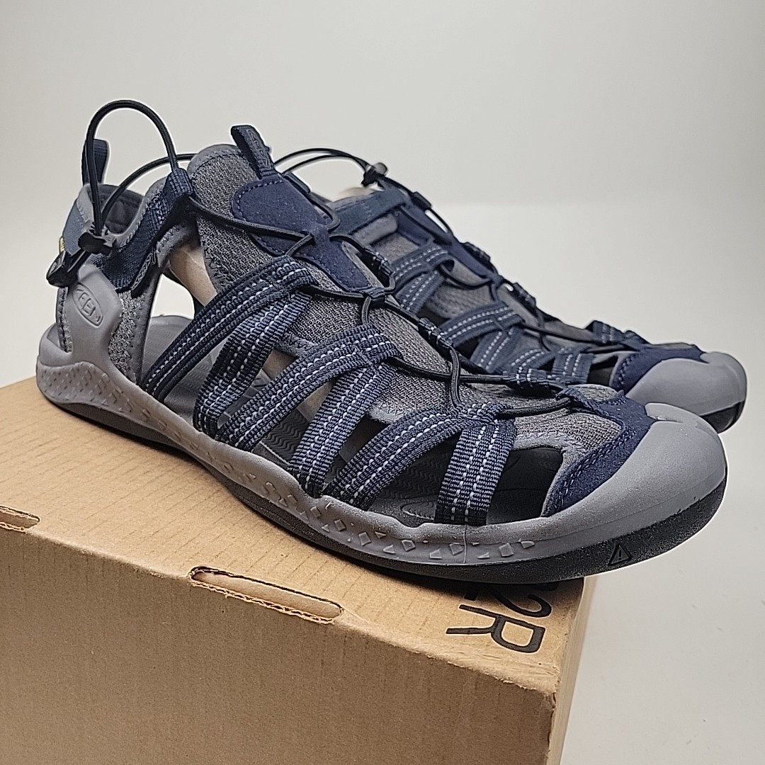 Scarpe sandalo KEEN Drift Creek H2 in Sky Captain Magnete uomo taglia 15 M NUOVE