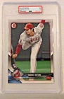 2018 Bowman Shohei Ohtani #49 RC 5x7 PSA 7 near Mint   - 14/49 made Angels MVP