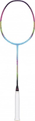 Li Ning Badmintonschläger Racket Windstorm 72 hellblau unbespannt flexibel
