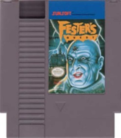 Fester's Quest - Addams Family NES Nintendo Game