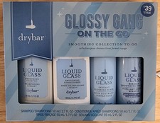 Drybar Glossy Gang Smoothing Collection Liquid Glass Shampoo Conditioner Travel