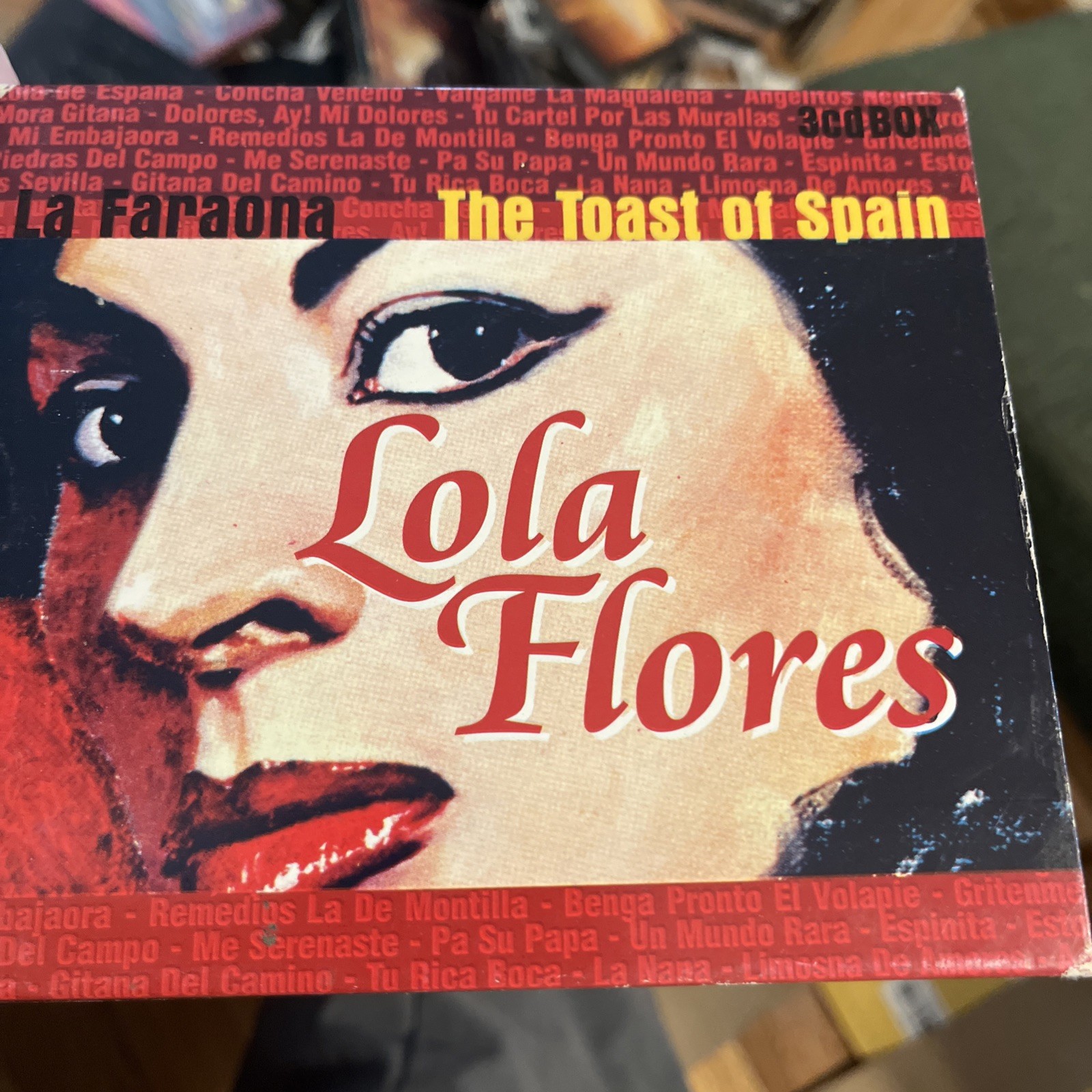 La Faraona-Toast of Spain by Lola Flores (CD, 2008)