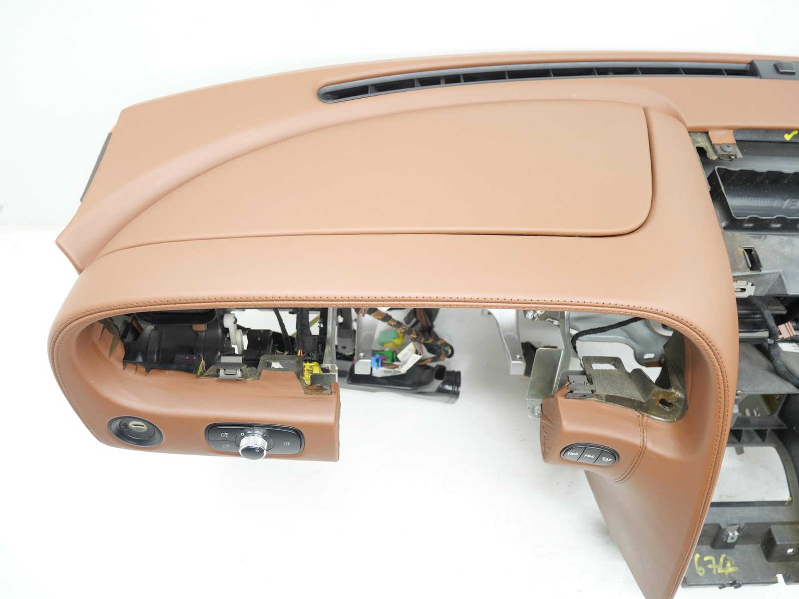 2005 Bentley Continental GT Dashboard Dash Instrument Panel Saddle Brown OEM