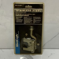 Mintcraft Stainless Steel Universal Gate Latch 676-3627 New in Packaging