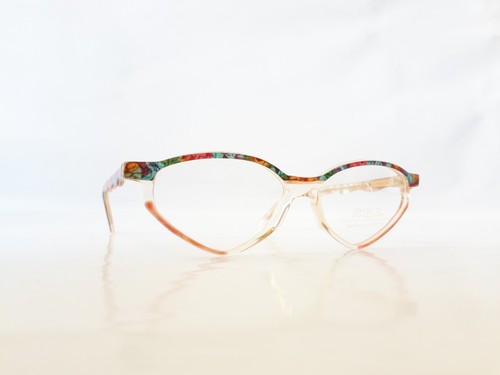 Axel S Eyeglasses women colorful handmade acetate vintage mod.Edith 496 NOS - Picture 2 of 12
