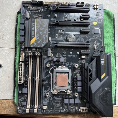 Asus TUF Z270 Mark 2 LGA 1151 ATX Intel DDR4 Motherboard and Intel CPU