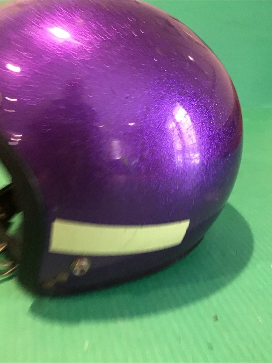 Vintage Rare Arthur Fulmer Purple Metalflake Motorcycle Helmet