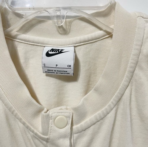 Nike Sportswear Big Kids' (Girls') Romper Cream Size Small - Picture 4 of 9