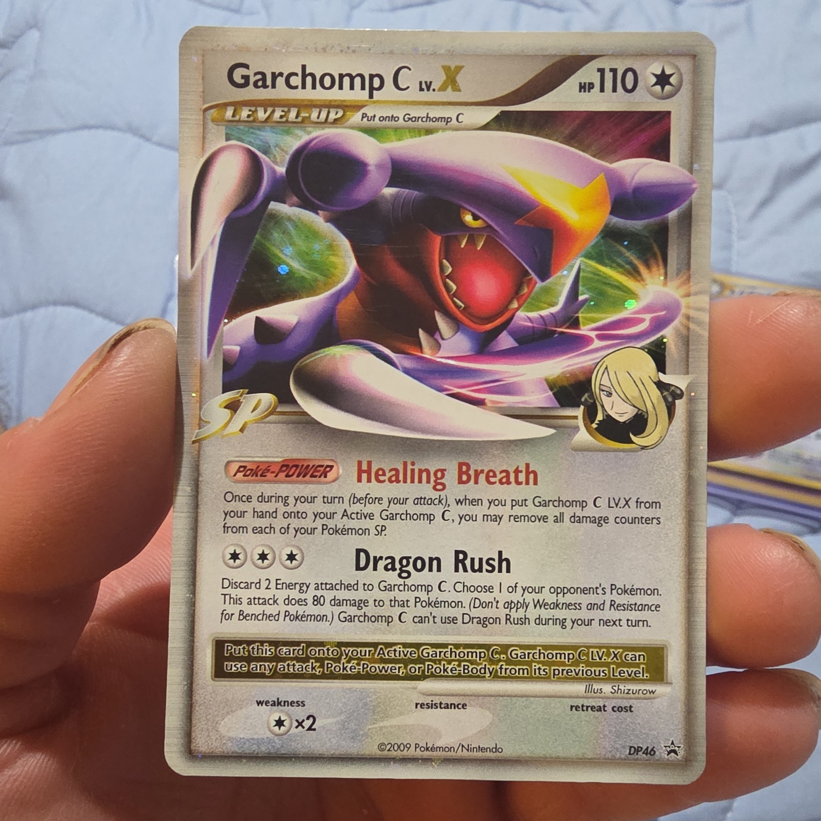 Garchomp C Lv.X DP46 Diamond and Pearl Promos 2009 Pokemon TCG Card (Excellent)