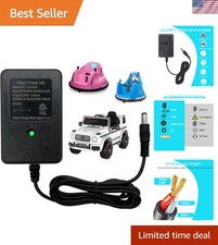 Universal 12V Charger with Safety Features for Ride-On Toys  Bumper Cars