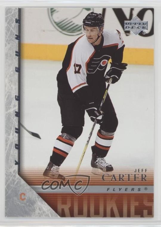 2005-06 Upper Deck Young Guns Jeff Carter #444 v6g