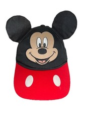 Disney Mickey Mouse Ears Hat Cap Adjustable Baseball Style Youth