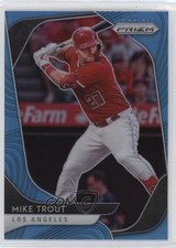 2020 Panini Prizm Tier II Mega Box Carolina Blue Prizm Mike Trout #196 0t2