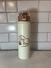 Old East Main 23 oz “Dog Mom” Tumbler Stainless Steel Water Bottle NWT