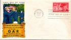 1949 FDC #985 3c G.A.R. Fluegel Covers Cachet Indianapolis Indiana