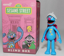 SUPER GROVER SESAME STREET SERIES 2 BLIND BOX SUPER7 ReACTION ACTION FIGURE 2024