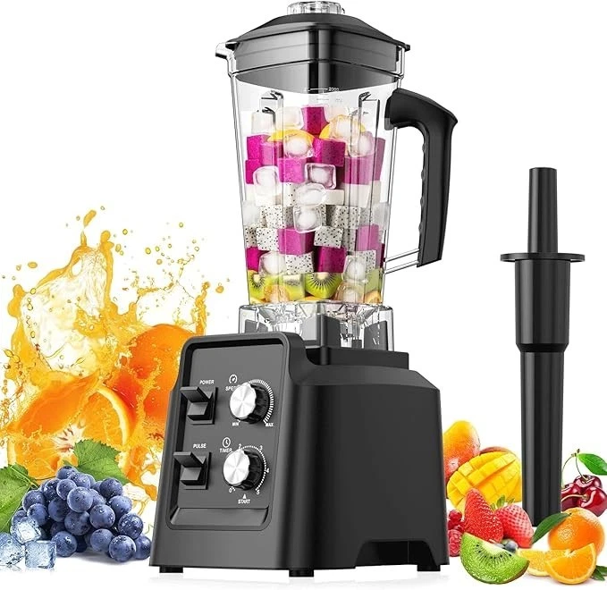 Kitchen Professional Blender High Speed Large Capacity, Model HS-209D