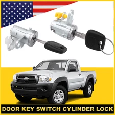 For 1995-2004 Toyota Tacoma Door Key Switch Cylinder Lock Durable Aluminum Steel