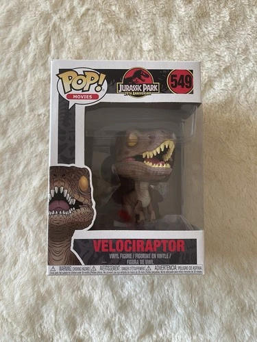 VELOCIRAPTOR FUNKO POP JURASSIC PARK WORLD RAPTOR #549 