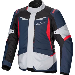 Alpinestars ST-1 Waterproof Motorbike Motorcycle Textile Jacket - Blue/Black/Red