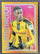 Ousmane Dembele 2025-26 Topps Chrome Bundesliga Illumination Gold /50 #ILU-9