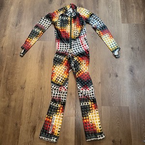 Louis Garneau Ski Suit One Piece Speed Skate Snowsuit Slalom Snow Womens Medium