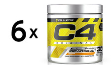 6 x Cellucor C4 Original, Orange - 198g (101,00 EUR/kg)