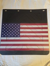 American flag semi Mud Flaps