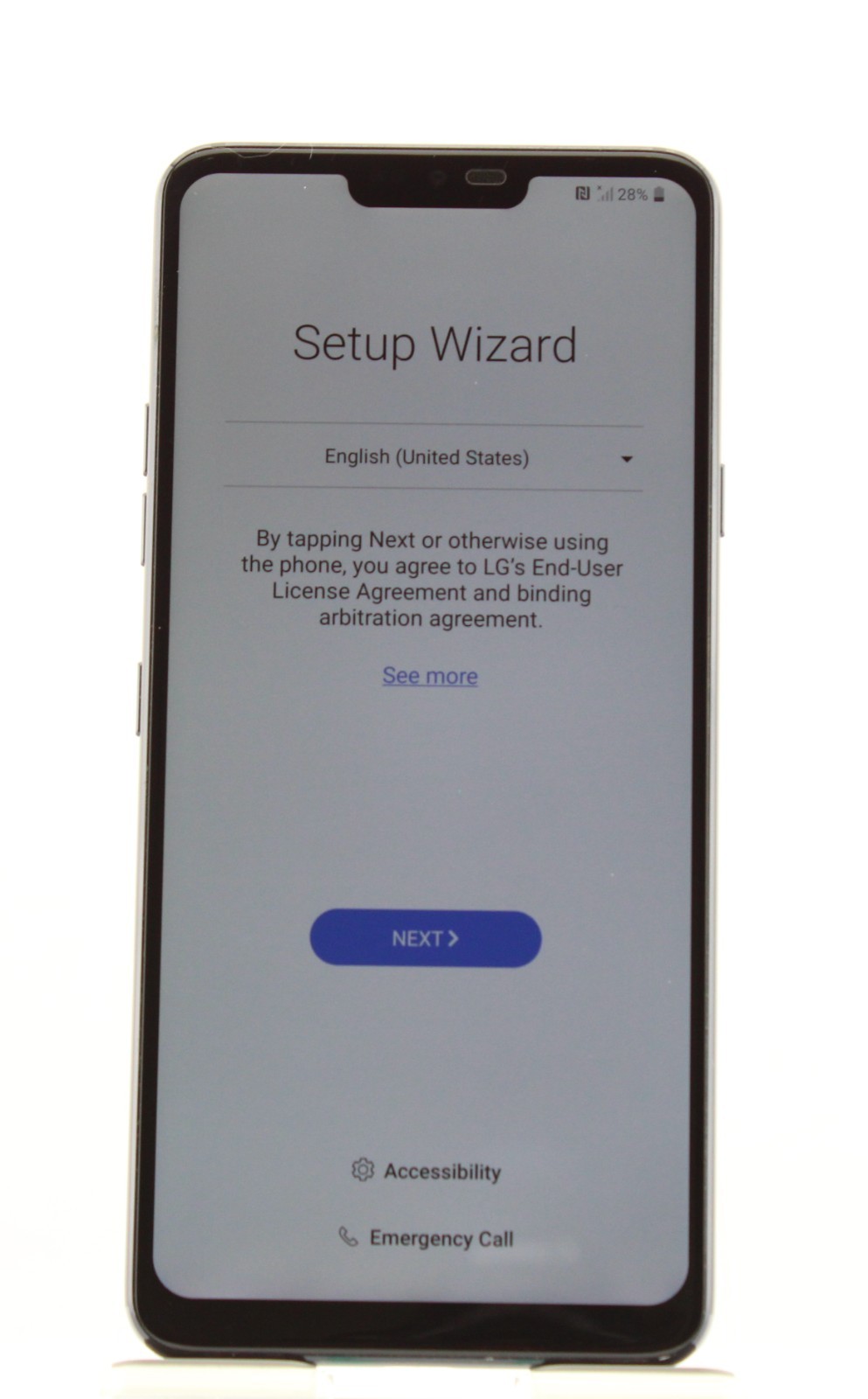 LG G7 ThinQ LM-G710VM Verizon 64GB Black Good Shape