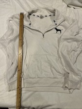 White Women s Medium Pink Pullover Sweatshirt