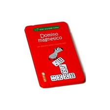 DOMINO MAGNETICO gioco da viaggio PORTATILE in italiano THE PURPLE COW età 4+