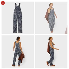 New Duluth Trading Women's Heirloom Gardening Bib Overalls