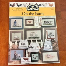 DMC On The Farm Counted Cross Stitch Charts Multiple Designs Jeanette Crews