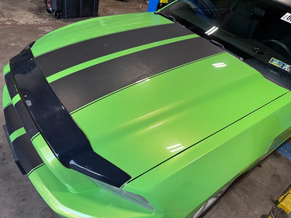 Ford Mustang 2011-2014 capó verde OEM camioneta local ¡solo! Foto 4 de 4