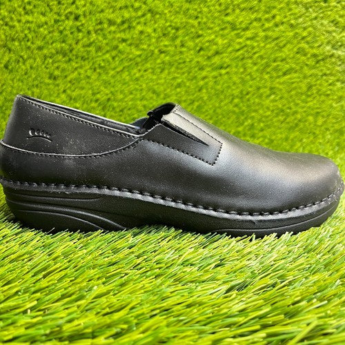 Spring Step Professional Manila Womens Size 7M Black Casual Slip On Clogs Shoes