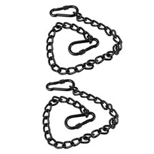 2 Pcs Heavy Duty Swing Hanger Hanging Seat Chain Stainless Steel Chair