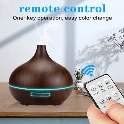 7 LED Licht Ultraschall Luftbefeuchter Aroma Diffuser Diffusor Humidifier Timer