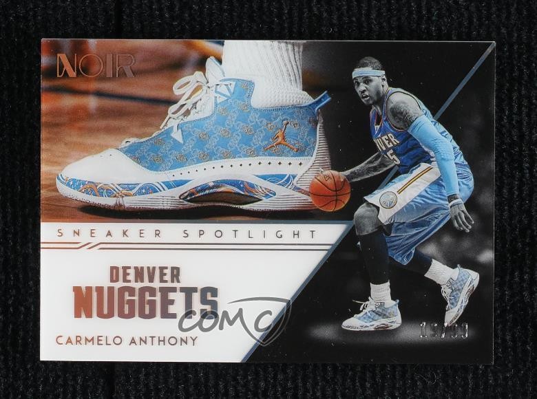 2020-21 Panini Noir Sneaker Spotlight 19/99 Carmelo Anthony #2 HOF