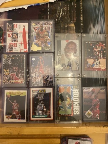 Michael Jordan Card Lot 10 Bulls Inserts Upper Deck NBA HOF MVP